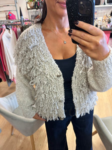 Shaggy Cardigan
