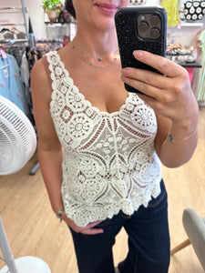 Becky crochet vest