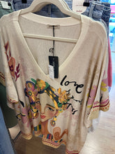 Load image into Gallery viewer, Lurex printed tops
