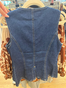 Denim Gilet
