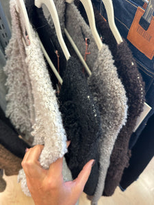 Shaggy Cardigan