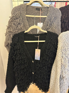 Shaggy Cardigan