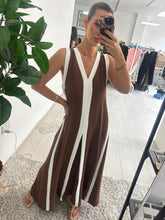 Load image into Gallery viewer, Panel stripe dress
