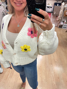 Daisy cardigan