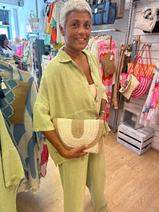 Zhara linen set