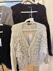 Shaggy Cardigan