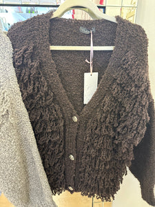 Shaggy Cardigan