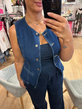 Load image into Gallery viewer, Denim Gilet
