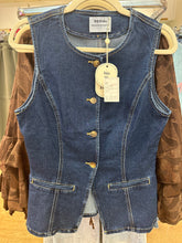 Load image into Gallery viewer, Denim Gilet
