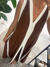 Load image into Gallery viewer, Panel stripe dress
